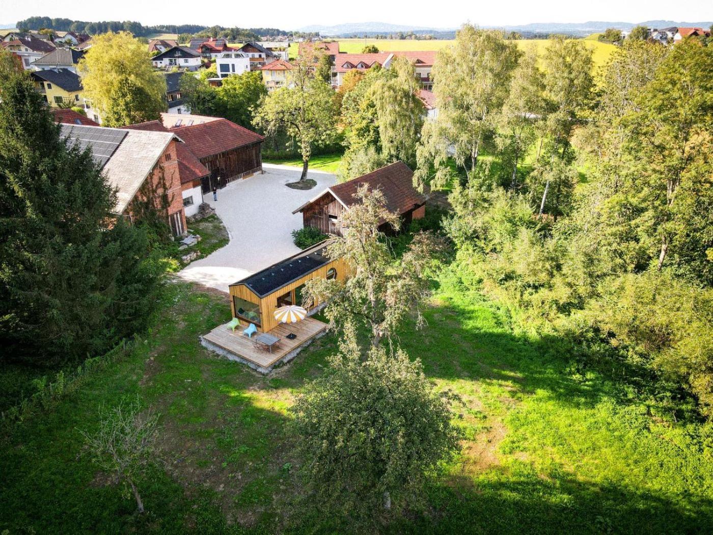 Willa Die Klingerei - Tiny House Wiese Seewalchen am Attersee Zewnętrze zdjęcie