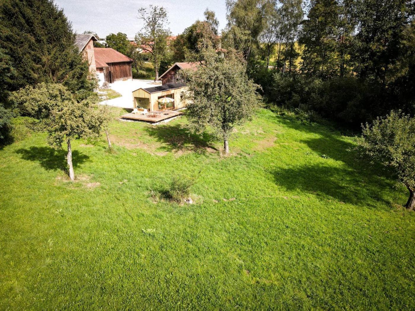 Willa Die Klingerei - Tiny House Wiese Seewalchen am Attersee Zewnętrze zdjęcie