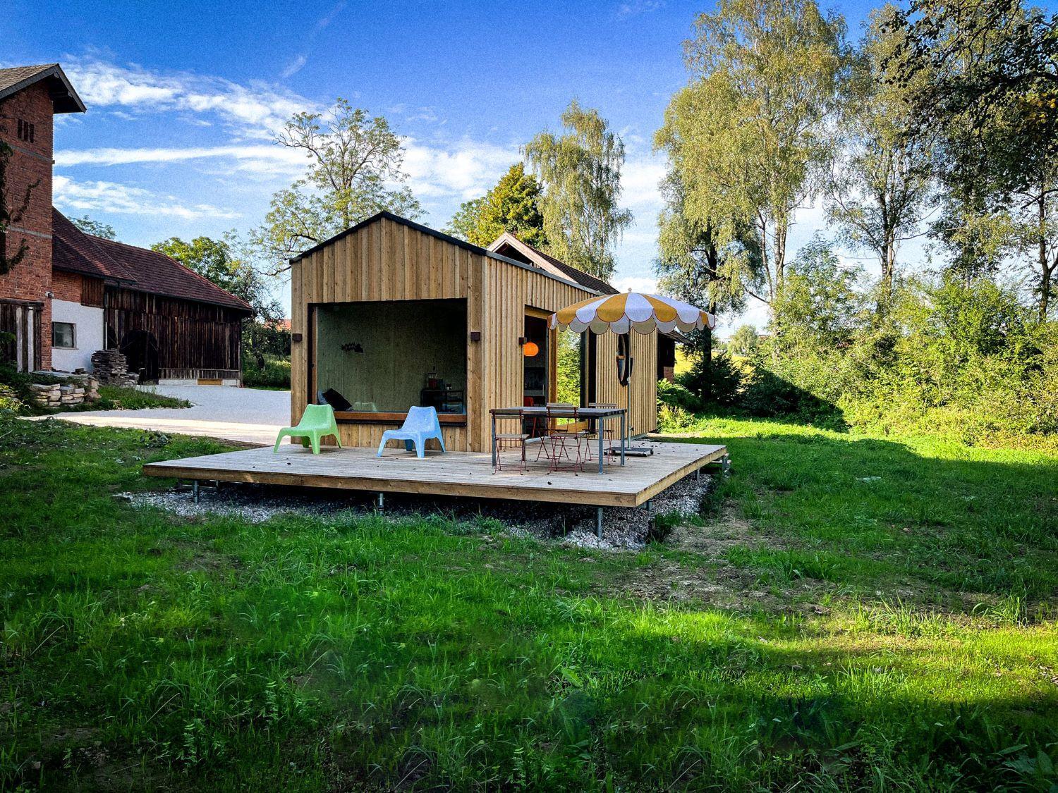 Willa Die Klingerei - Tiny House Wiese Seewalchen am Attersee Zewnętrze zdjęcie