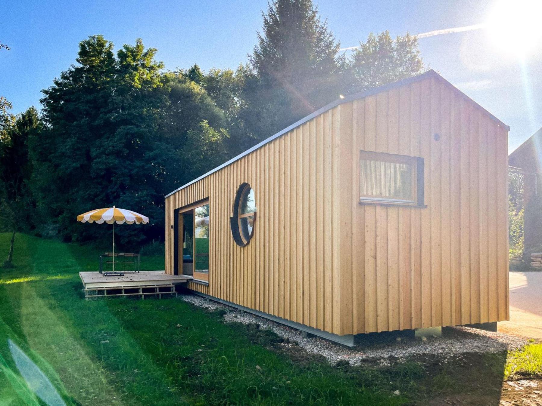 Willa Die Klingerei - Tiny House Wiese Seewalchen am Attersee Zewnętrze zdjęcie